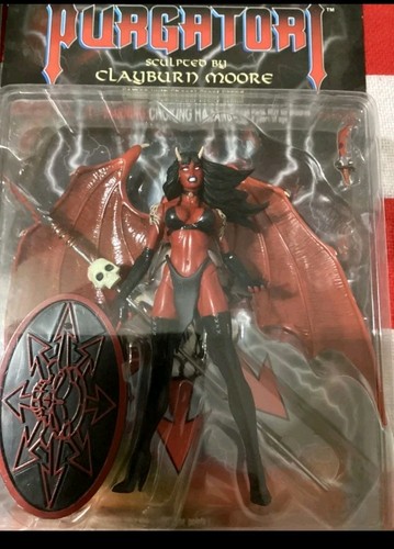 Chaos Comics Lady Death 4 Figure lot Brian Pulido's Moore 1997 Complete Set  - Picture 5 of 10