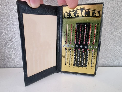 Antique Exact Pocket Calculator - Picture 5 of 12