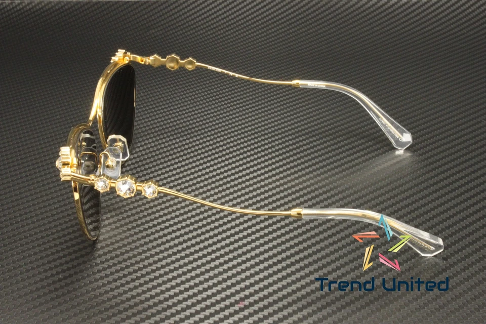 Gafas de sol para mujer SWAROVSKI SK7017 400487 dorado gris oscuro 58 mm Foto 4 de 4