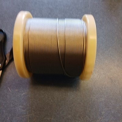 1/16, 7x7  Steel Cable Wire Rope, Aircraft Cable Railing Decking 4 LBS.