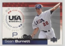 2004 Upper Deck USA Baseball 25-Year Anniversary Sean Burnett #USA-31 0y59