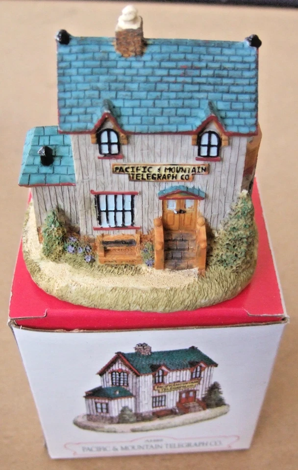 LOTE DE 9 CAJAS ORIGINALES LIBERTY FALLS THE AMERICANA COLLECTION 1994-1996 Foto 3 de 4