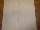 Small 8 7/8" Antique 1922 Oil Painting On Canvas American Artist Ira I.J. Deen — photo 7