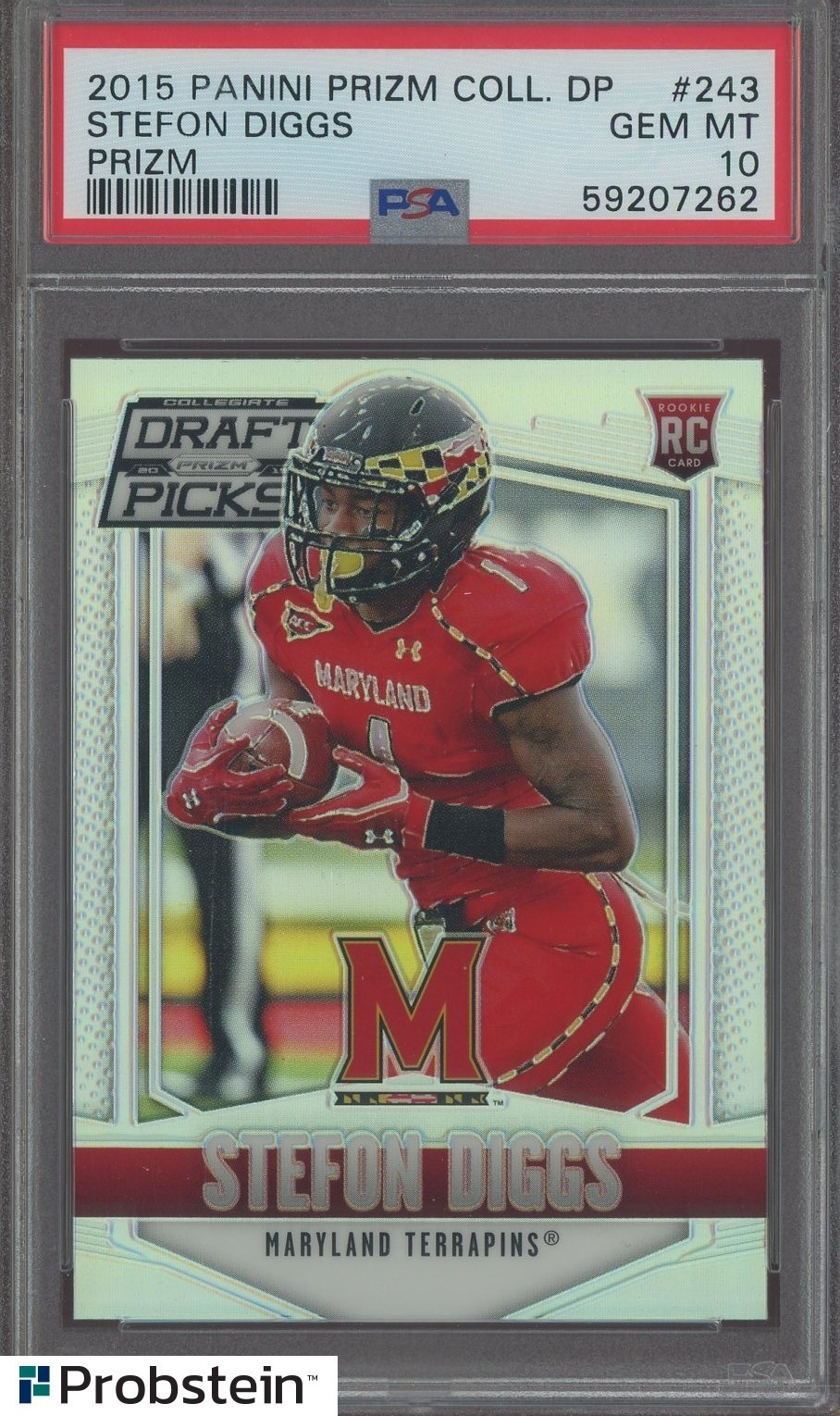 Stefon Diggs Panini Prizm Collegiate Draft Picks #243 Base