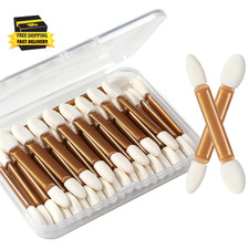 Eyeshadow Applicators, 30Pcs Double Sided Disposable Eyeshadow Brush 2.4 Inch Ma