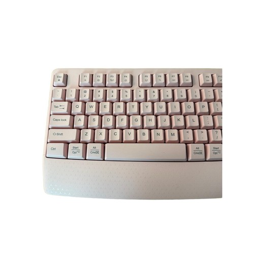 Meetion Keyboard And Mouse Set Womens Pink Rose Gold QWERTY USB Receiver Modern - Afbeelding 2 van 4