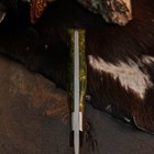 8.9" inch Handmade Damascus Hunting Knife Full Tang Wood Handle Leather Sheath — photo 8
