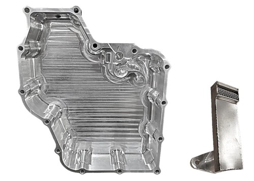 Bandeja de aceite Voodoo Billet de 2 pulgadas con camioneta oscilante VOPBUSAJ9N para Hayabusa 1999-2025 - Imagen 2 de 3
