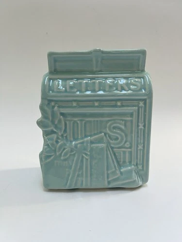Mccoy Pottery Letters Mailbox Wall Pocket Planter 1950’s