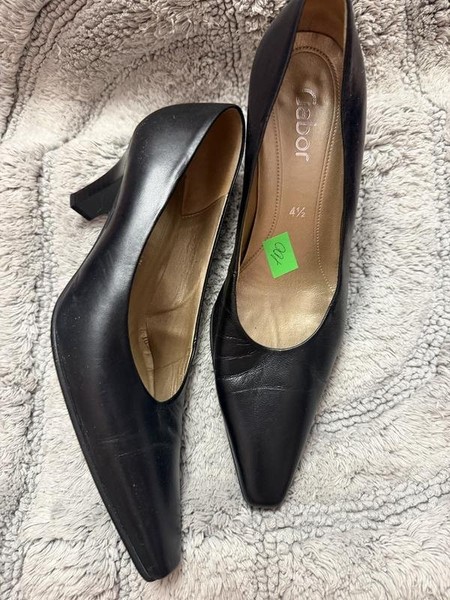 Women Gabor Loafers Black 37.5