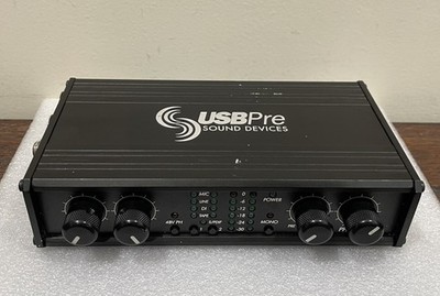 Sound Devices USBPre Interface