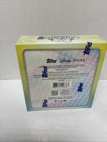 Mega caja sellada de fábrica Topps Disney cromada 2025 - nueva/sellada - Imagen 3 de 5