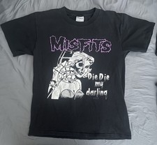 AllSport Misfits Die Die My Darling 1990s Vintage Men's Graphic T-Shirt Black M