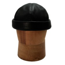 BRUNEL & Co. Hatmakers Roll Cap Brown-Core Horsehide (Made in Japan)
