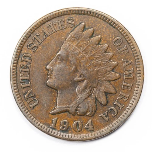 1904 Indian Head Penny Extremely Fine (XF)