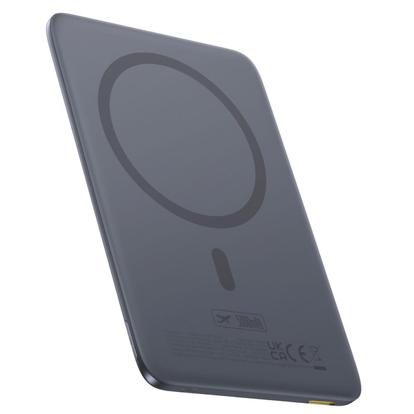 Baseus Picogo AM41 5000Mah 20W Grey + USB-C 60W 30Cm Black-image