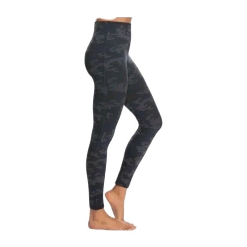 nwt SPANX Womens Look at Me Now Seamless Leggings FL3515 Black & Gray Camo L - Picture 2 of 7