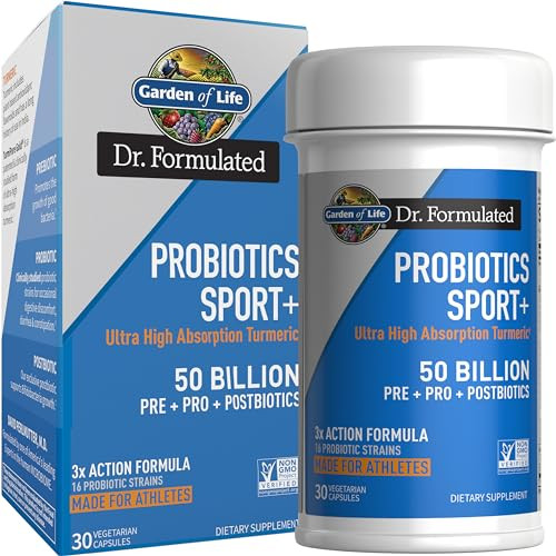 Garden of Life Dr.Formuliert Sport Probiotika 50 Milliarde 30 Veg Kapseln - Bild 1 von 7