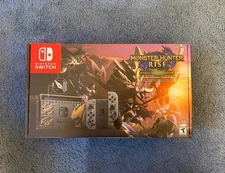 Nintendo Switch Monster Hunter Rise Console W/Game Deluxe Edition