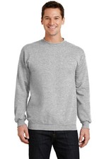 2 Pack Of Port  Company PC78 Men's 50/50 Cotton/Poly Fleece Crewneck Sweatshirt