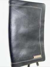 Pochette uomo Bally in pelle nera - 2 scomparti con cerniera