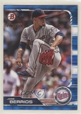2019 Bowman Blue 10/150 Jose Berrios #37 0bg1
