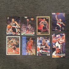1990-96 Rod Strickland Basketball Card Lot (8) Different Cards DePaul
