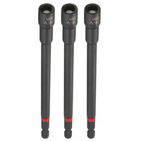 "3X Nussausdreher-Set 8Mm 1/4\" 6\" Magnetisch"