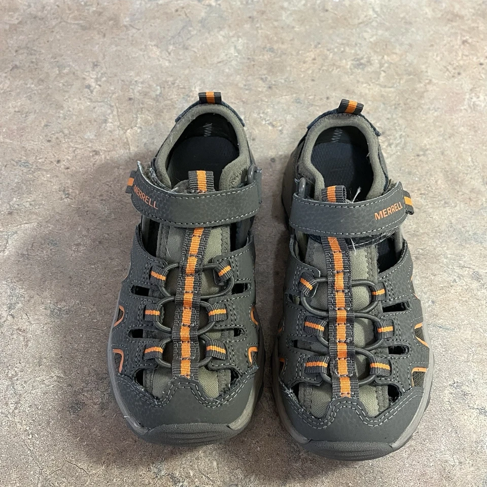 Sandalias Merrell Hydro H2O Hiker Jr Niño Pequeño 12 Niños Senderismo Exterior Pescador Foto 3 de 4