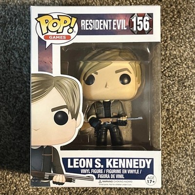 Pop Games: Resident Evil - Leon S. Kennedy #156 Action Figure