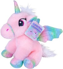 Plüsch Einhorn Regenbogen Sparkle  26cm