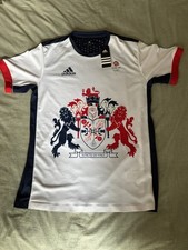 Great Britain National Team Olympic Games Rio 2016 Adidas Jersey SZ Medium BNWT