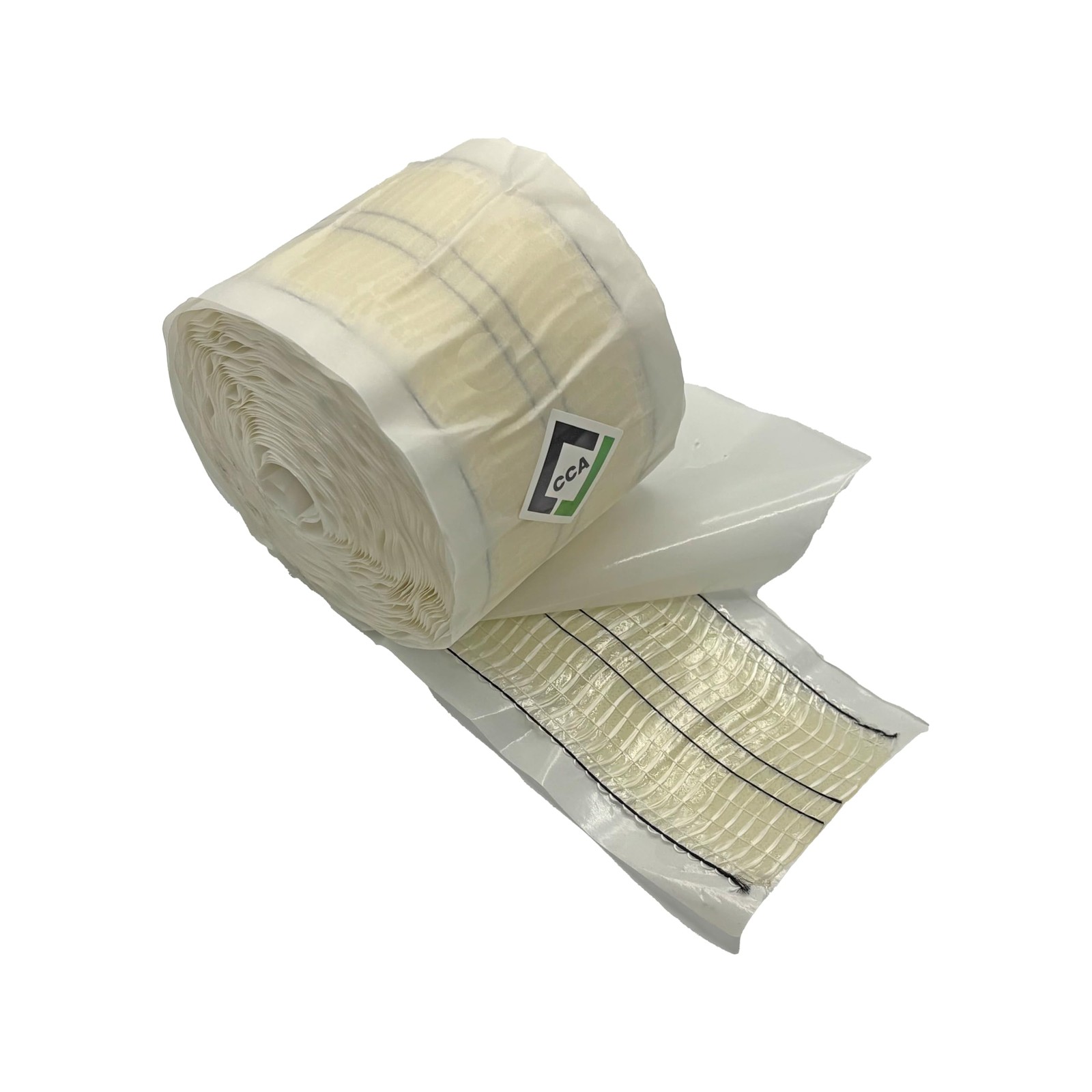 CCA Gel Double Sided DIY Carpet Joining tape and 9m x 90mm x 4 inches, Clear