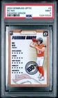 2024 PANINI DONRUSS OPTIC PASSING GRADE #3 BO NIX PSA 9
