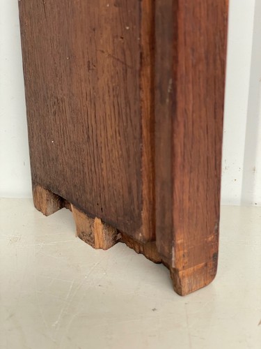 Stunning Gothic Revival panel in oak 20.39 inch high - Picture 21 of 24
