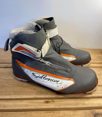 Salomon Slam 9 SNS Pilot Cross Country Ski Boots Women's Size 7.5 38 EU