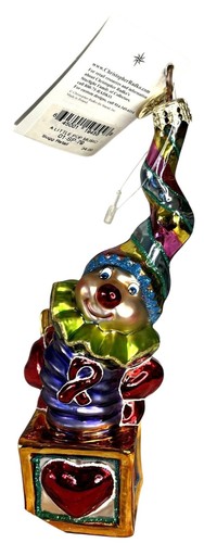 Christopher Radko A Little Pop Music AIDS Christmas Ornament NWT 2001 - Picture 7 of 14