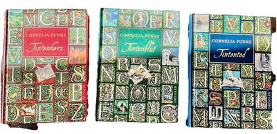 Cornelia Funke | Trilogie | Tintenherz, Tintenblut, Tintentod | gebundene Ausg.