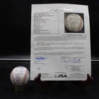 2010 San Francisco Giants Team Signed Baseball Buster Posey +25 JSA ZJ21861
