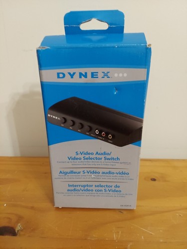 Dynex DX-VS201A S-Video - Audio Video Selector Switch NEW - Picture 2 of 7