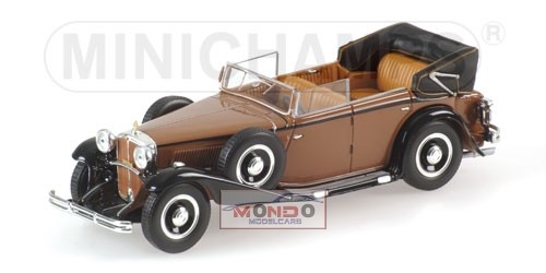 1:43 Minichamps Maybach Zeppelin 1932 Brown 0 436039406  Modellino - Foto 1 di 2