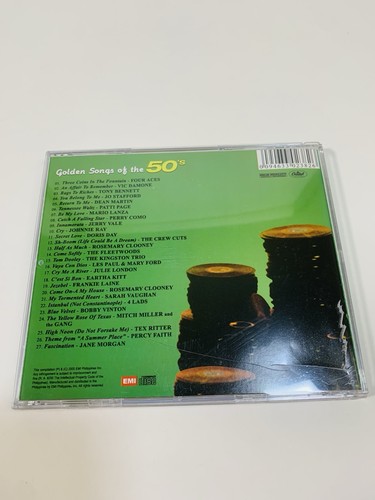 Golden Songs Of The 50’s Tony Bennett Cloony Stafford Music Audio Cd - Bild 4 von 4