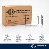 Kondensator Klimaanlage Diederichs 8602200 Passend FÜR Nissan Klimakondensator