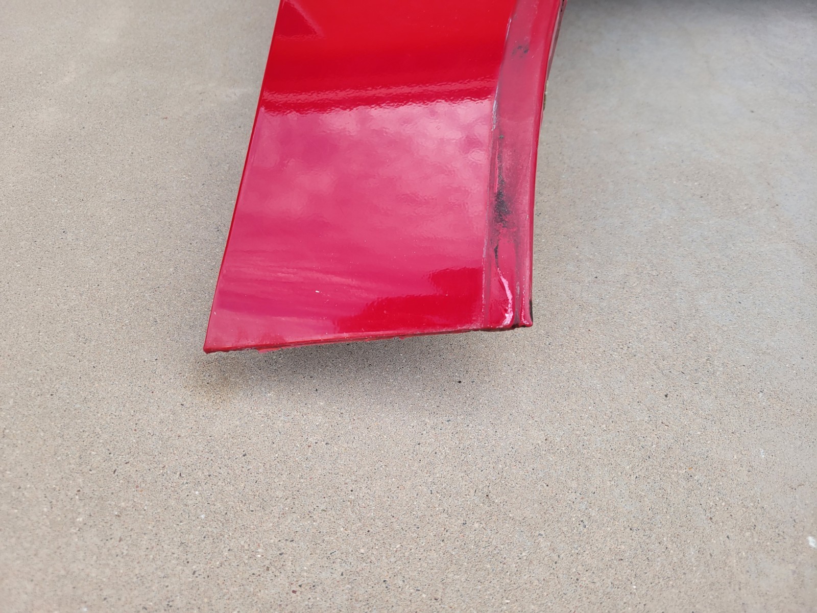 1989–1991 Chrysler TC By Maserati Front Passenger RH Fender Assembly OEM Red Use