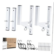 Trailer Ladder Rack, 2 Racks Enclosed Trailer Ladder Rack 200lb 2 racks Sliver