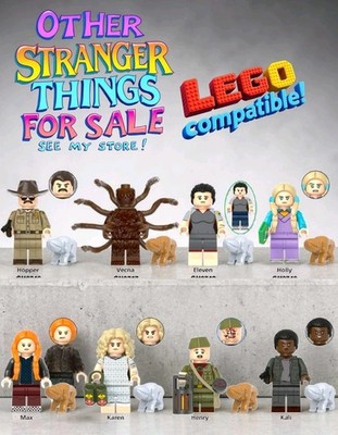 16x Stranger Things V5 Karen 11 Mini figures Dart Hopper Henry Holly Kali Figure