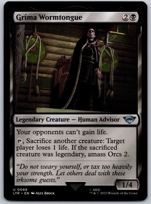 Grima Wormtongue U Universes Beyond: The Lord of the Rings: Tales of Middle-eart
