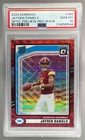 8544 Jayden Daniels 2024 Donruss Optic Preview #389 Red Wave Rated Rookie PSA 10
