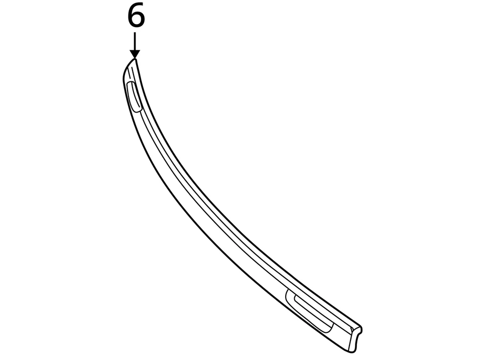 GMC CHEVROLET SONOMA S10 1995-1997 MOLDURA ASM FRT BPR FASCIA 12471885 - NUEVO Foto 3 de 3