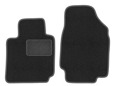 Vordere Auto Fußmatten Velours für: Nissan Micra K12 CC 2003-2010 Cabrio graphit